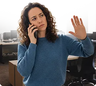 Tu acción más poderosa es colgar