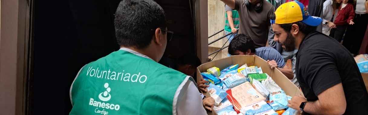 Banesco continúa impulsando la solidaridad a través de su voluntariado