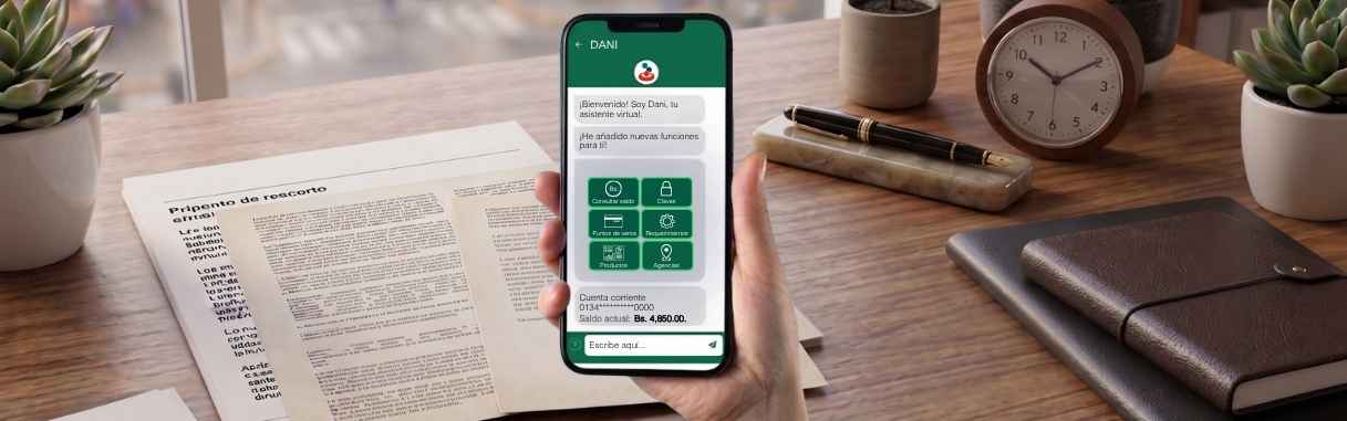 El asistente virtual de Banesco -Dani- gestiona más de 600 conversaciones mensuales con clientes