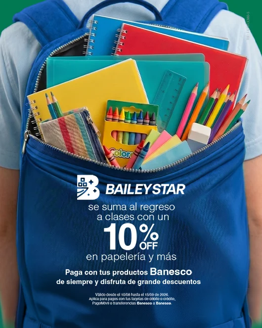 Disfruta de descuentos con tus Tarjetas Banesco